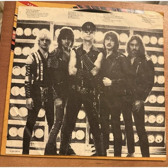 JUDAS‎ PRIEST SCREAMING FOR VENGEANCE 1982 LP VINYL ALBUM
